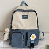 Cute Flower Nylon Backpack