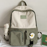 Cute Flower Nylon Backpack