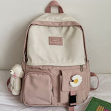 Cute Flower Nylon Backpack
