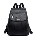 Designer Leather Backpack